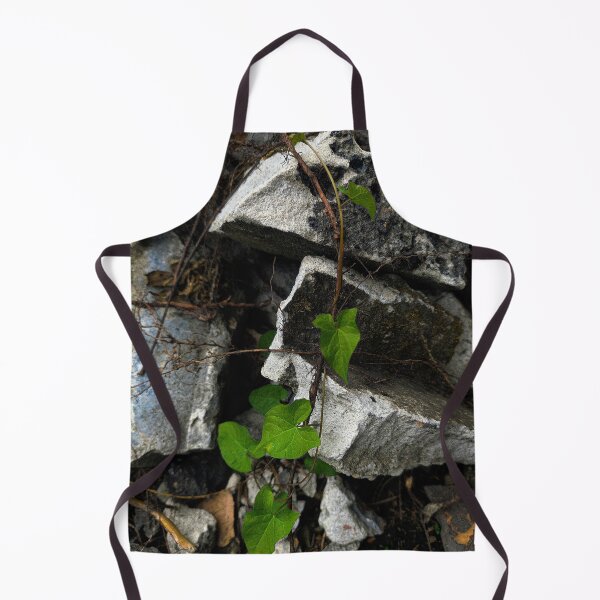 Item preview, Resilience of Nature: Green Vine on Rocks designed and sold by Apex_Visuals.