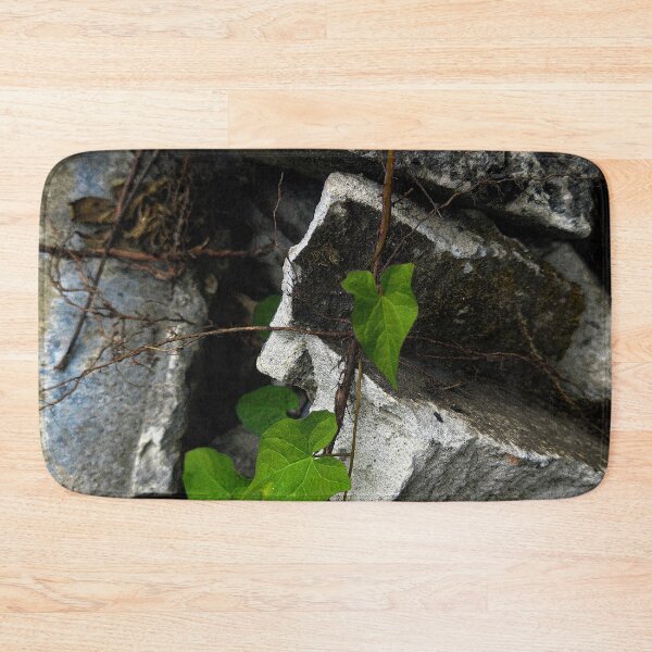 Item preview, Resilience of Nature: Green Vine on Rocks designed and sold by Apex_Visuals.
