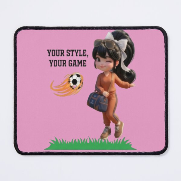 Item preview, Chibi Soccer Girl Aesthetic Art designed and sold by Azurart2.