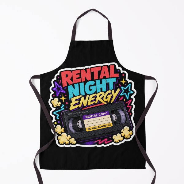 Item preview, Rental Night Energy Retro VHS Sticker  designed and sold by Sketchlegacy.