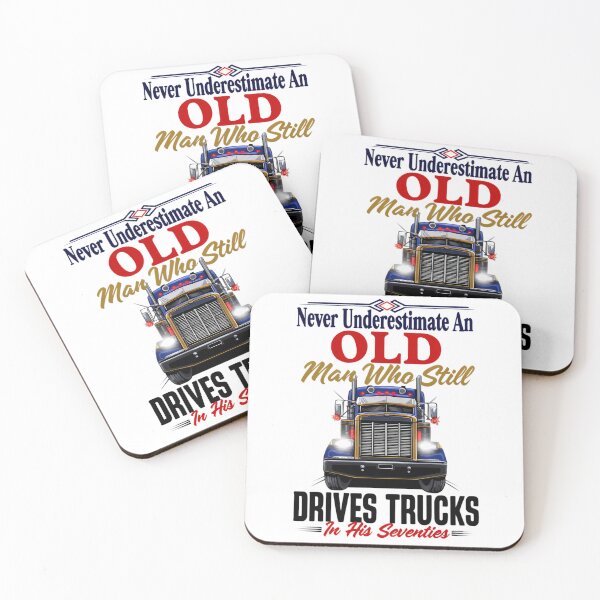 Item preview, Never Underestimate An Old Man Who Still Drives Trucks In His Seventies designed and sold by ZBIFBOUETLA.
