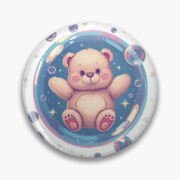 Item preview, Bubble Bear Cute Kawaii Sticker designed and sold by Stylestickers55.