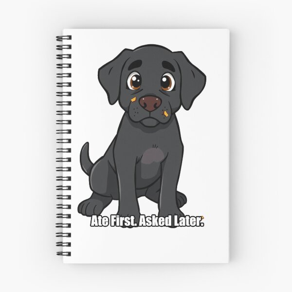 Item preview, Labrador Sticker - Ate First Asked Later - Funny Labrador Owner Gift designed and sold by pawdrops.