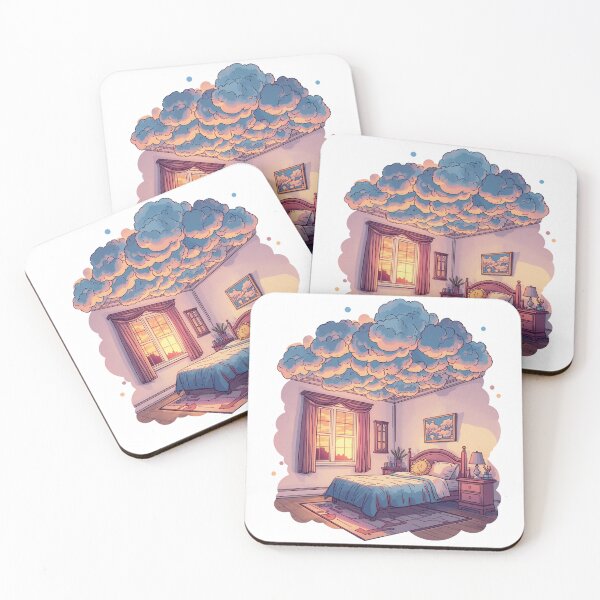 Item preview, Clouds in My Room designed and sold by catcurio.