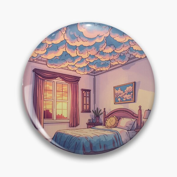 Item preview, Clouds in My Room designed and sold by catcurio.
