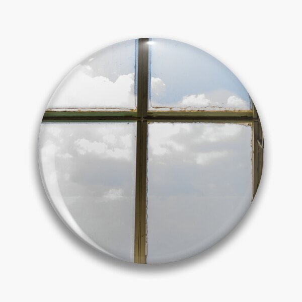 Item preview, Round Arched Window With Sky View Through Patina Plaster Opening in Vintage Interior designed and sold by Nmallia.