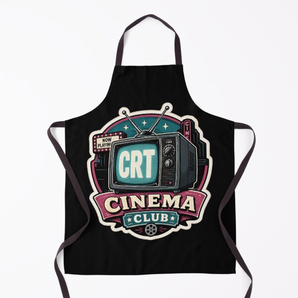 Item preview, CRT Cinema Club Retro TV Sticker designed and sold by Sketchlegacy.