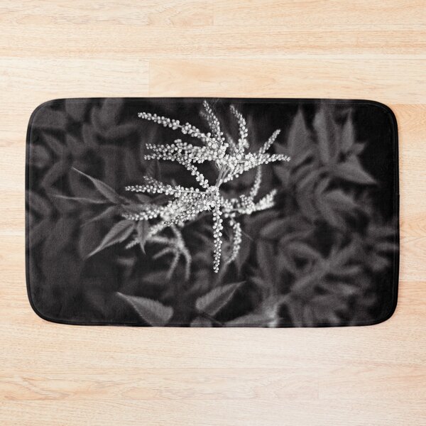 Item preview, Ethereal Astilbe: High Contrast Black & White designed and sold by Apex_Visuals.