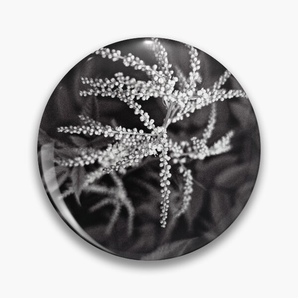 Item preview, Ethereal Astilbe: High Contrast Black & White designed and sold by Apex_Visuals.