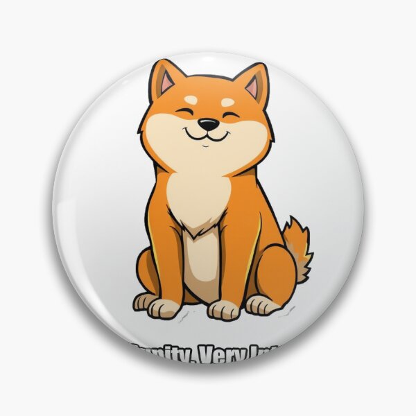 Item preview, Shiba Inu Sticker - Much Dignity Very Intentional - Funny Shiba Inu Owner Gift designed and sold by pawdrops.