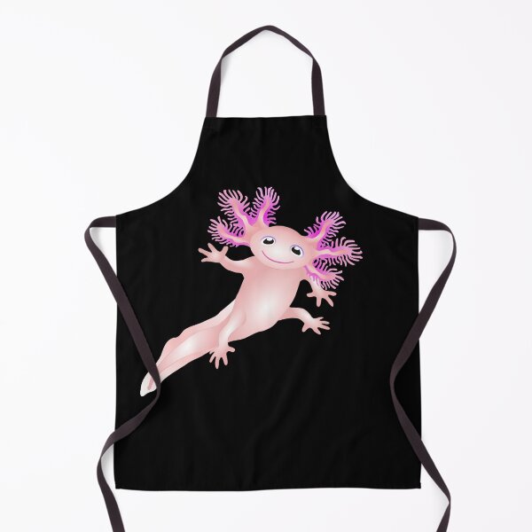 Item preview, Pink Axolotl Floating And Waving designed and sold by Adamo-illustration.