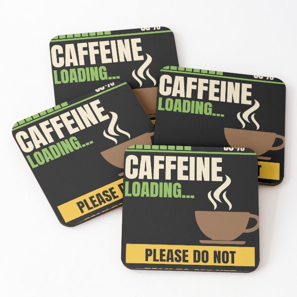 Item preview, Caffeine Loading Please Do Not Talk To Me Yet Funny Coffee Lover T-Shirt designed and sold by Uvclick.