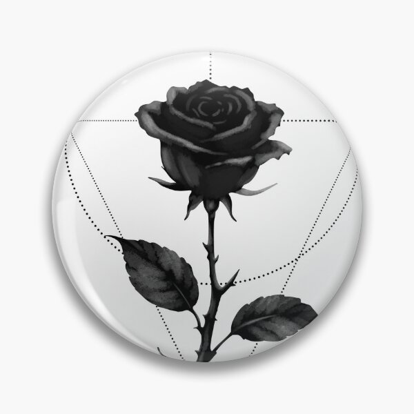 Item preview, Ritual Thorn | Occult Rose and Lunar Symbolism designed and sold by Ola-urb.