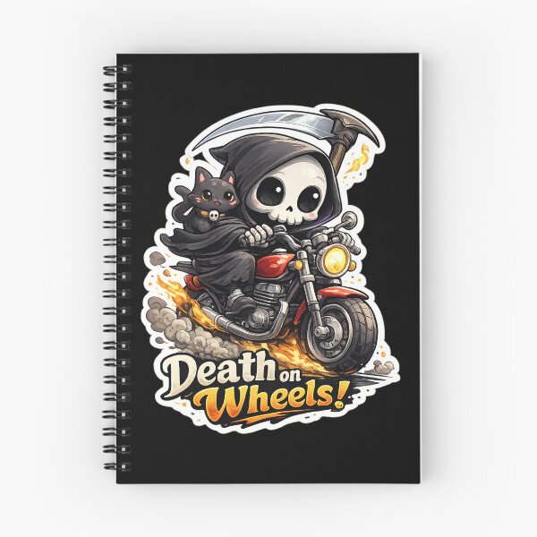 Item preview, Cute Reaper Rider - Death on Wheels designed and sold by TheZyro.