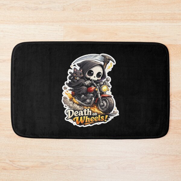 Item preview, Cute Reaper Rider - Death on Wheels designed and sold by TheZyro.