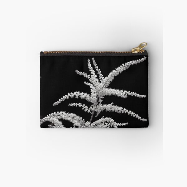 Item preview, Minimalist White Astilbe Bloom in Monochrome designed and sold by Apex_Visuals.