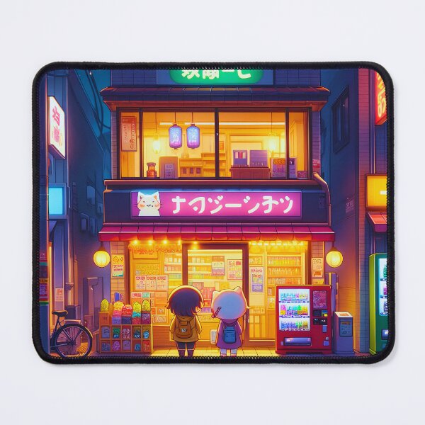 Item preview, Late Night Kawaii Corner Shop designed and sold by ZenGrooves.