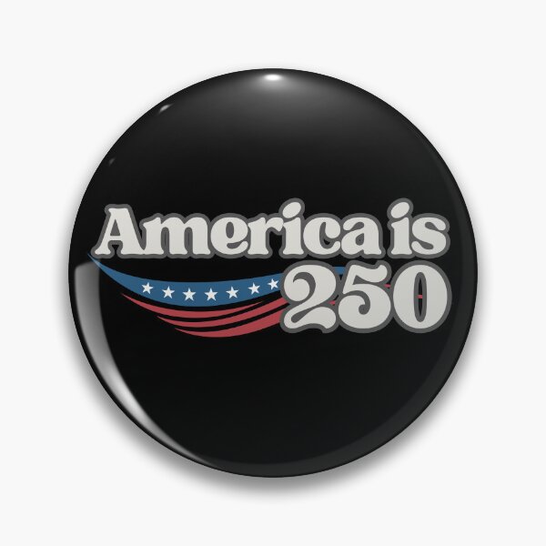 Item preview, America Is 250 Patriotic Ribbon Design — USA 250th Anniversary Celebration Graphic designed and sold by GFamilyC.