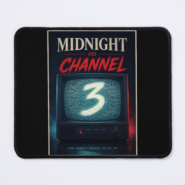 Item preview, Midnight on Channel 3 Retro CRT Poster designed and sold by Sketchlegacy.