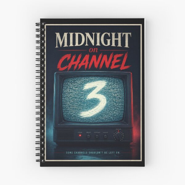 Item preview, Midnight on Channel 3 Retro CRT Poster  designed and sold by Sketchlegacy.