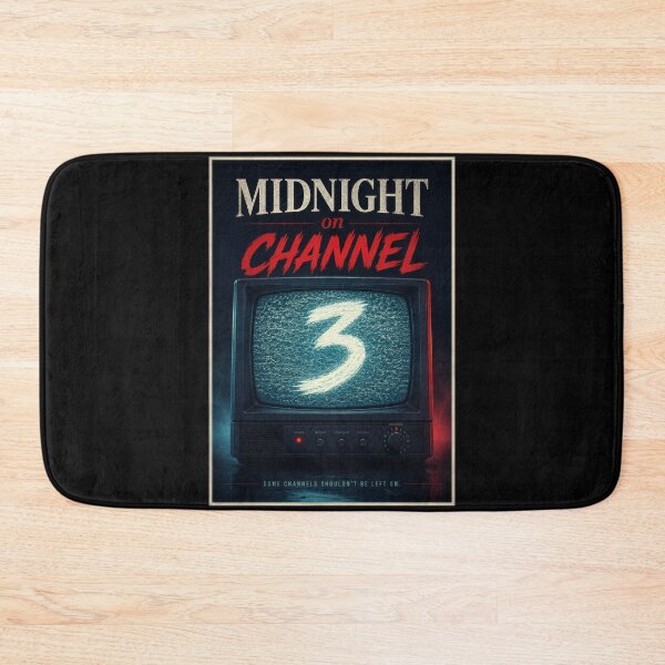 Item preview, Midnight on Channel 3 Retro CRT Poster  designed and sold by Sketchlegacy.