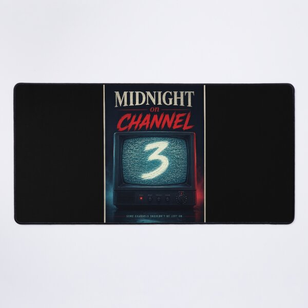 Item preview, Midnight on Channel 3 Retro CRT Poster  designed and sold by Sketchlegacy.