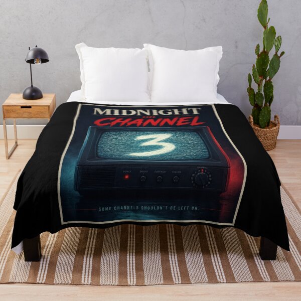 Item preview, Midnight on Channel 3 Retro CRT Poster designed and sold by Sketchlegacy.