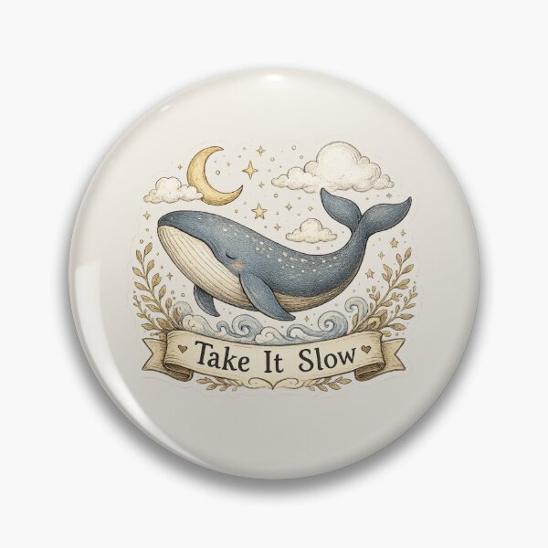 Item preview, Take It Slow Whale Comfort Design designed and sold by Safe Haven Pets.
