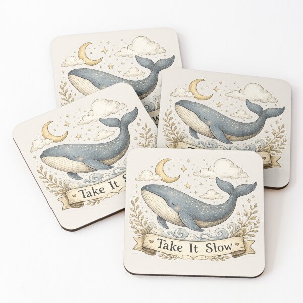 Item preview, Take It Slow Whale Comfort Design designed and sold by Safe Haven Pets.