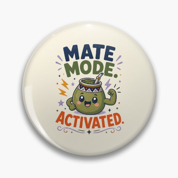 Item preview, Mate Mode Activated Funny Yerba Power designed and sold by BlackSector77.