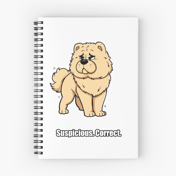 Item preview, Chow Chow Sticker - Suspicious Correct - Funny Chow Chow Owner Gift designed and sold by pawdrops.