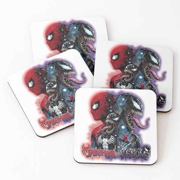 Item preview, Spider-Man and Venom Symbiote Dual Exposure Comic Tee designed and sold by EmpireMC.