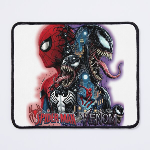 Item preview, Spider-Man and Venom Symbiote Dual Exposure Comic Tee designed and sold by EmpireMC.