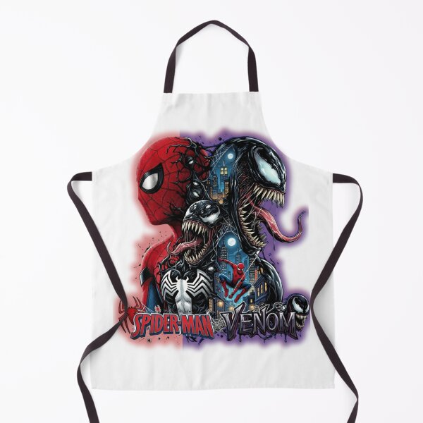 Item preview, Spider-Man and Venom Symbiote Dual Exposure Comic Tee designed and sold by EmpireMC.