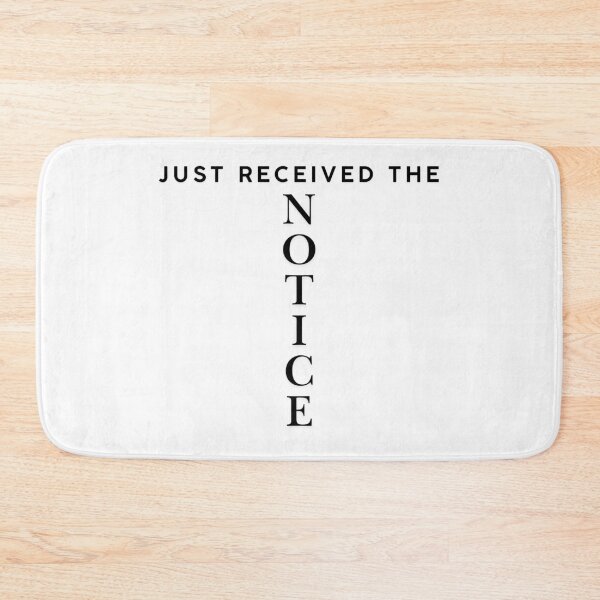 Item preview, Just received the notice designed and sold by ArtistTejal.