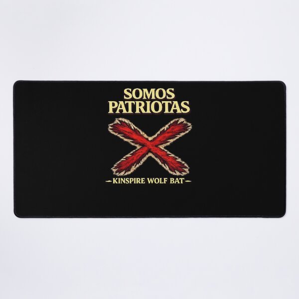 Item preview, We are Patriots Wolf Warrior T-Shirt | Spanish Power Design | KINSPIRE WOLF BAT designed and sold by KINSPIREWOLFBAT.