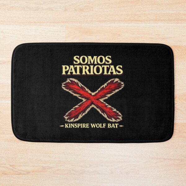 Item preview, We are Patriots Wolf Warrior T-Shirt | Spanish Power Design | KINSPIRE WOLF BAT designed and sold by KINSPIREWOLFBAT.