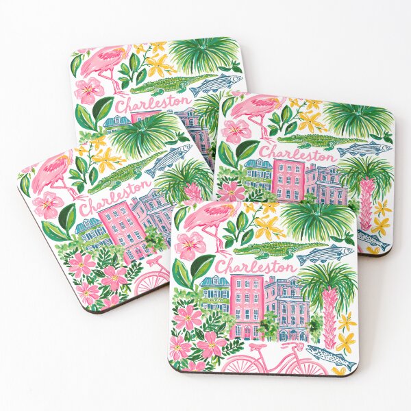 Item preview, Charleston South Carolina | Cute Preppy Coastal Southern Design designed and sold by ThePreppyArtist.