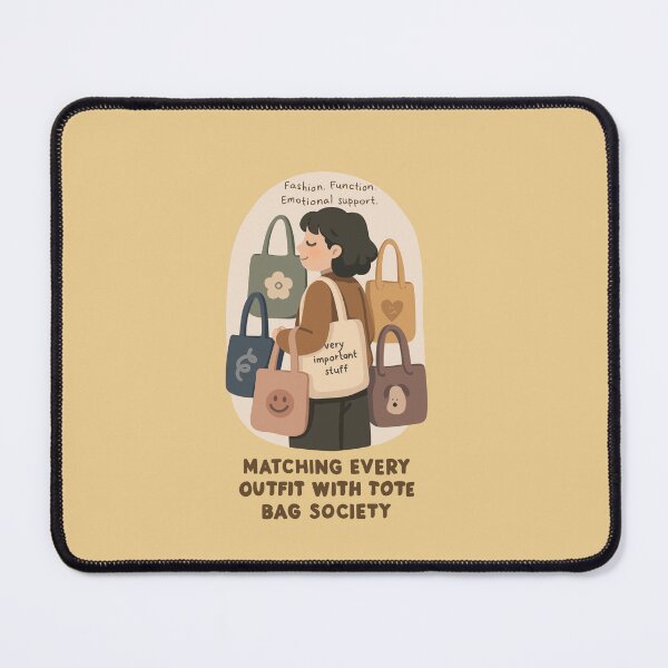 Item preview, Matching Every Outfit With Tote Bag Society – Emotional Support Tote Bag Cute Fashion designed and sold by thesalynn.