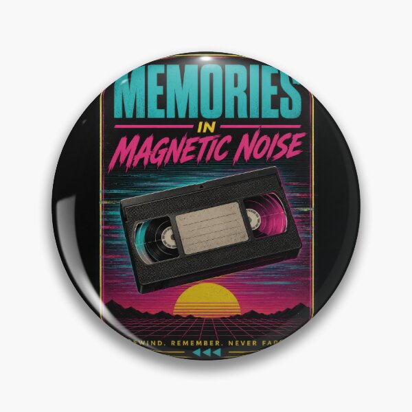 Item preview, Memories in Magnetic Noise Retro VHS Poster  designed and sold by Sketchlegacy.
