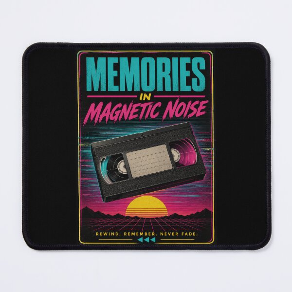 Item preview, Memories in Magnetic Noise Retro VHS Poster  designed and sold by Sketchlegacy.