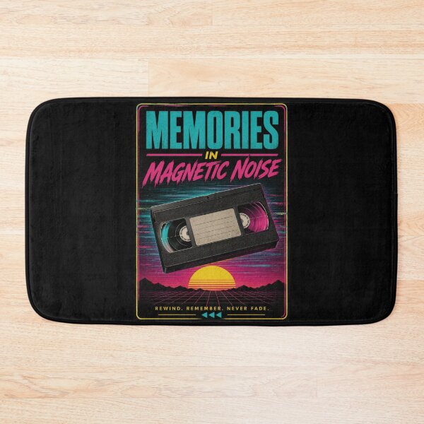 Item preview, Memories in Magnetic Noise Retro VHS Poster  designed and sold by Sketchlegacy.