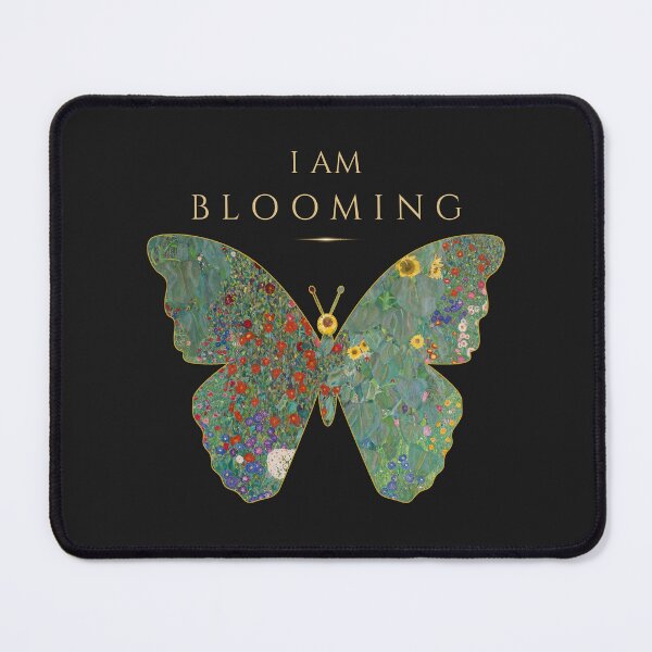 Item preview, I AM BLOOMING | Floral Butterfly Art | Christian Inspiration | Faith and Growth Decor designed and sold by KittenAndCo.