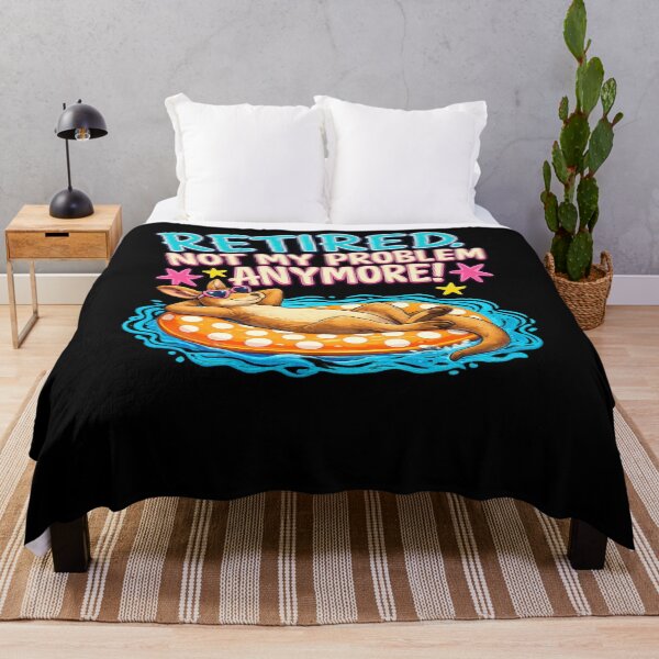 Item preview, Funny Australian Kangaroo Retirement Design - Retired Not My Problem Anymore designed and sold by Taylor ART.