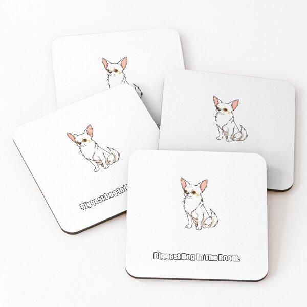 Item preview, Chihuahua Sticker - Biggest Dog In The Room - Funny Chihuahua Owner Gift designed and sold by pawdrops.