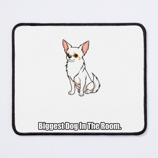 Item preview, Chihuahua Sticker - Biggest Dog In The Room - Funny Chihuahua Owner Gift designed and sold by pawdrops.