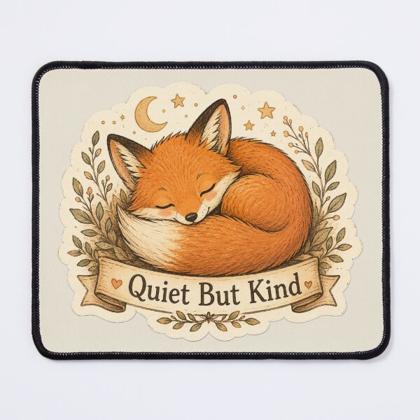 Item preview, Quiet But Kind Fox Design designed and sold by Safe Haven Pets.