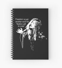 Janis Joplin Spiral Notebook