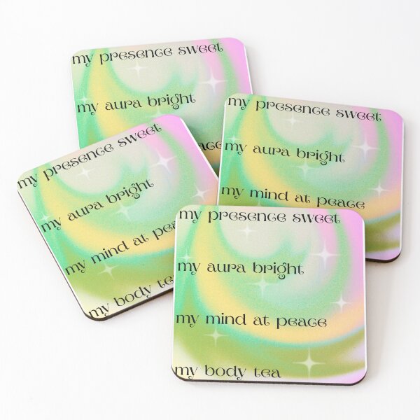 Item preview, positive aura affirmations designed and sold by Carolina O'Byrne.