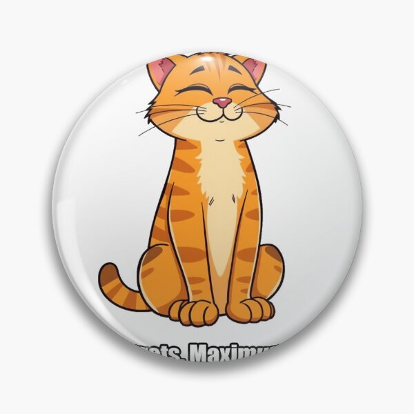Item preview, Orange Cat Sticker - Zero Regrets Maximum Orange - Funny Orange Cat Owner Gift designed and sold by pawdrops.